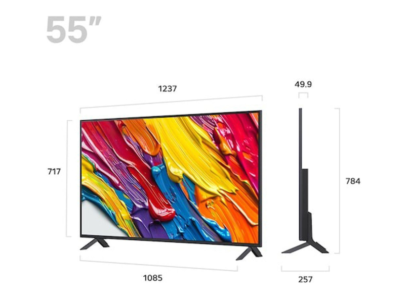 LG 55QNED82A6B.AEU 55 QNED AI 4K webOS DVB-T2