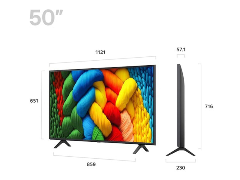 LG 50NANO80A6B.AEU 50 NANOCell AI WobOs HDR10