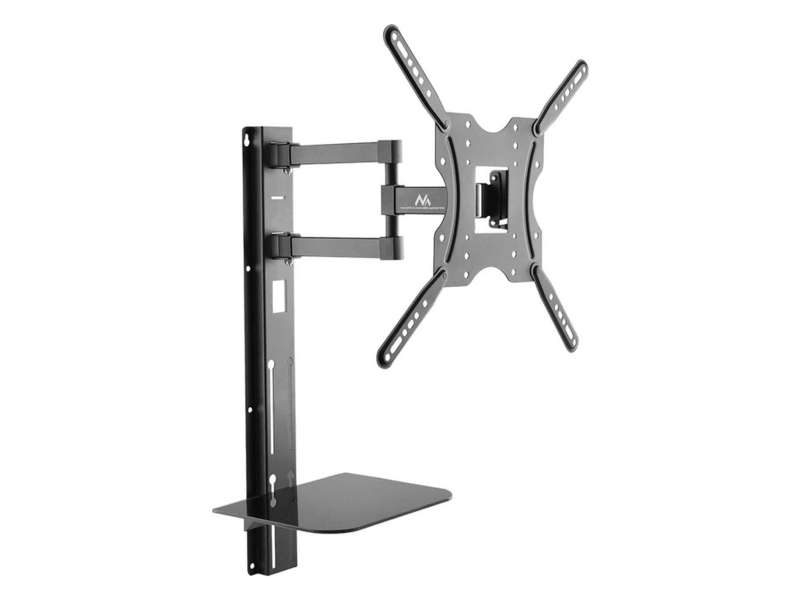 Maclean Uchwyt TV 32-55 z półką na DVD 30kg VESA 400x400 MC-772
