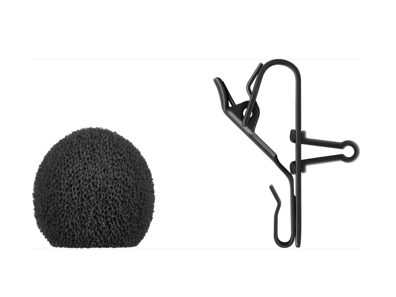 Shure MKE ESSENTIAL BLACK EW - Mikrofon miniaturowy dookólny, czar