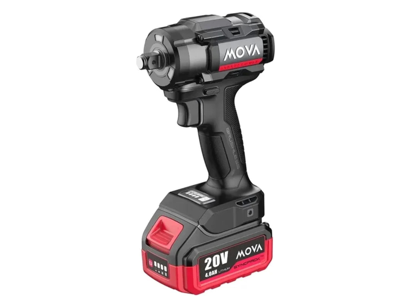 MOVA klucz udarowy pw500k 20v 500nm 1/2 (bateria i ładowarka w zestawie)