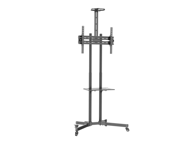 Techly Stojak mobilny do TV 37-70cali, 50kg, 2 półki