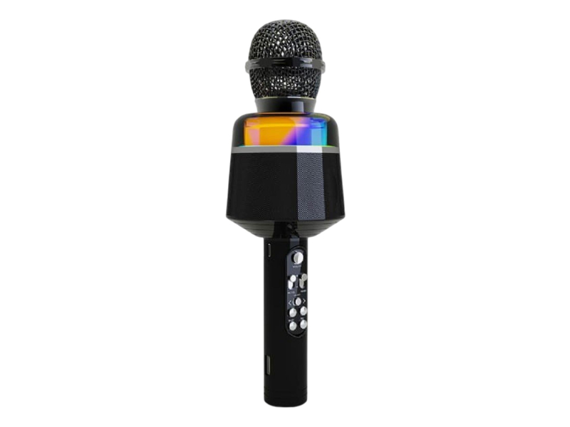 Gembird Bezprzewodowy mikrofon karaoke czarny