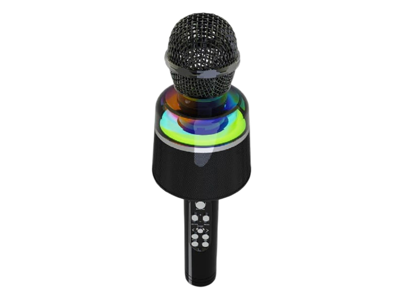 Gembird Bezprzewodowy mikrofon karaoke czarny