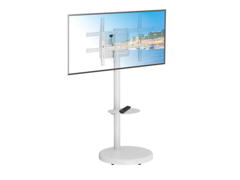 Techly Stojak mobilny TV 37inch-86inch do 50kg regulowany półka uch