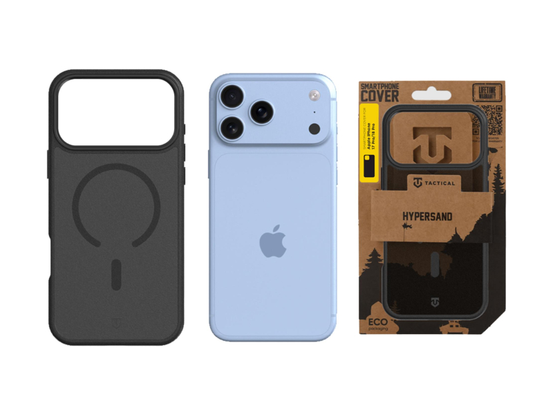 Tactical MagForce Hypersand Kryt pro do iPhone 17 Pro/18 Pro Asphalt