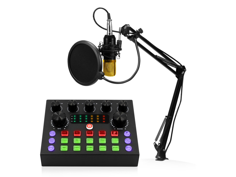 MusicMate Zestaw do streamingu i karaoke MM-SD150 LiveMix