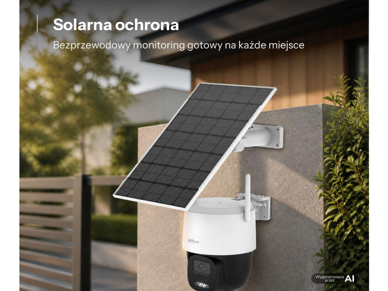 Dahua Kamera IP obrotowa solarna 5MP BP5E