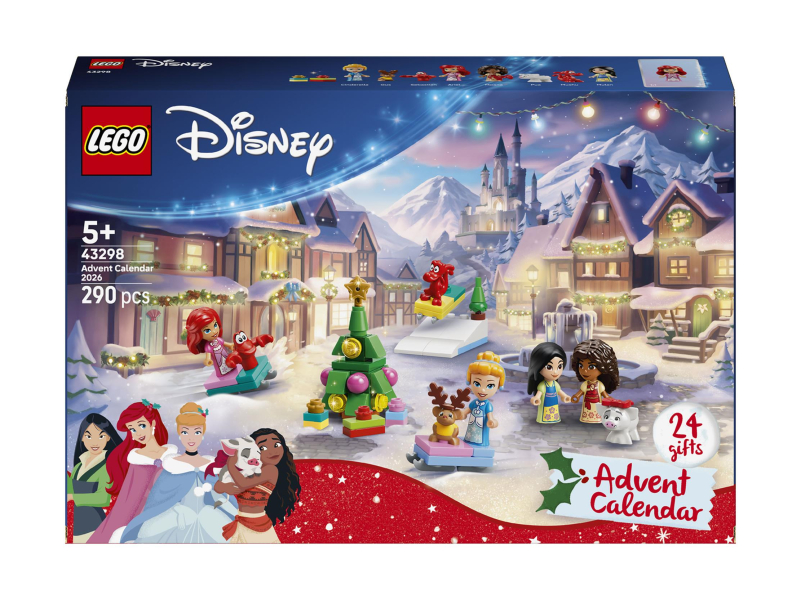 LEGO 43298 DISNEY PRINCESS Kalendarz adwentowy 2026
