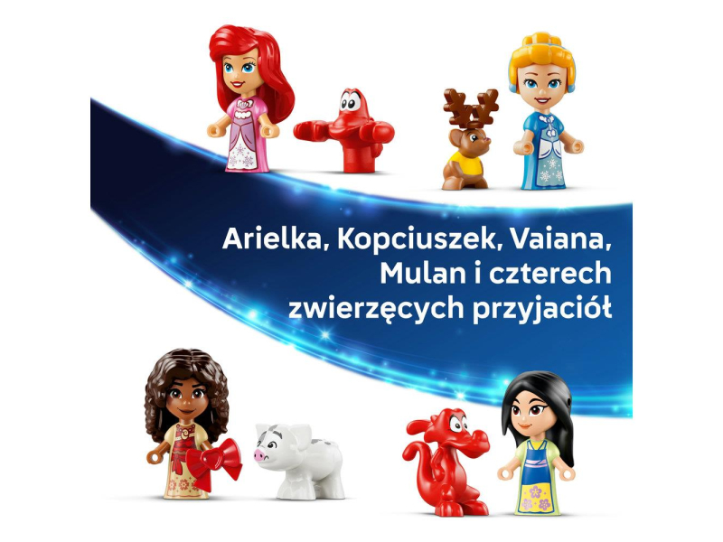 LEGO 43298 DISNEY PRINCESS Kalendarz adwentowy 2026