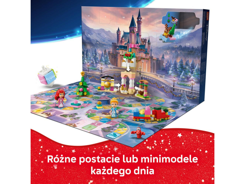 LEGO 43298 DISNEY PRINCESS Kalendarz adwentowy 2026
