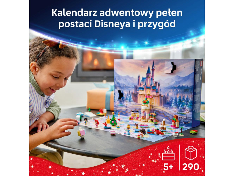 LEGO 43298 DISNEY PRINCESS Kalendarz adwentowy 2026