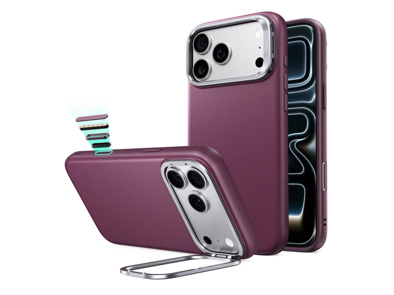 ESR Leather Kickstand Magsafe Do Iphone 17 Pro Max / 18 Pro Max