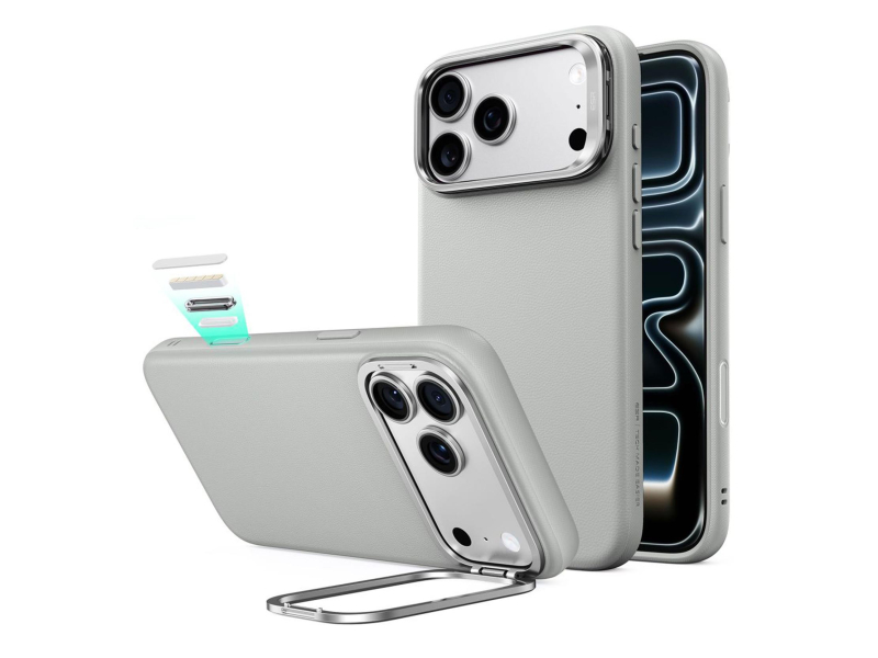 ESR Leather Kickstand Magsafe Do Iphone 17 Pro Max / 18 Pro Max