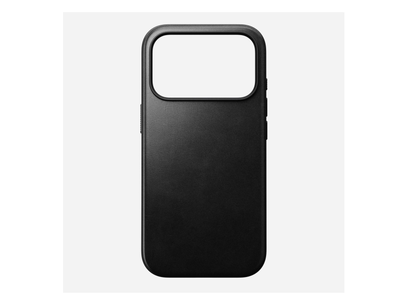 Nomad Modern Leather Case do iPhone 18 Pro / 17 Pro MagSafe (czarny)