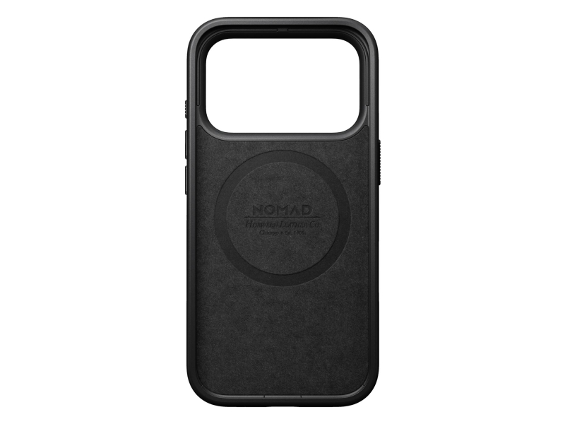 Nomad Modern Leather Case do iPhone 18 Pro / 17 Pro MagSafe (burgund)