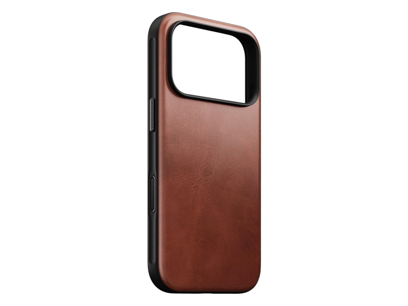 Nomad Modern Leather Case do iPhone 18 Pro / 17 Pro MagSafe (olde)