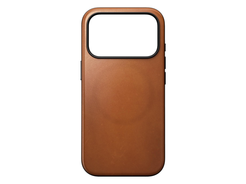 Nomad Modern Leather Case do iPhone 18 Pro / 17 Pro MagSafe (saddl)