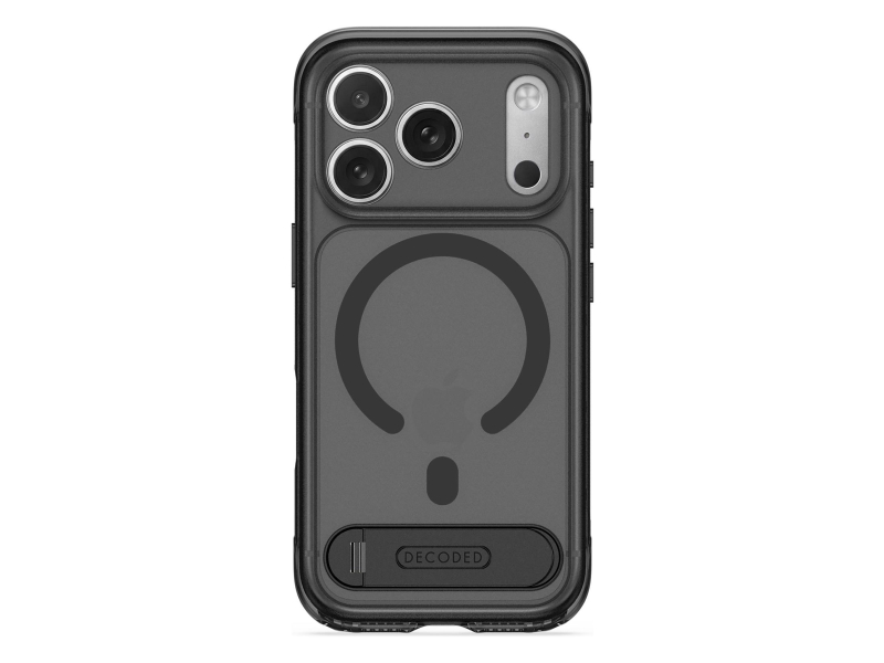 Decoded AntiMicrobial Hybrid Stand Backcover do iPhone 18 Pro MagSaf