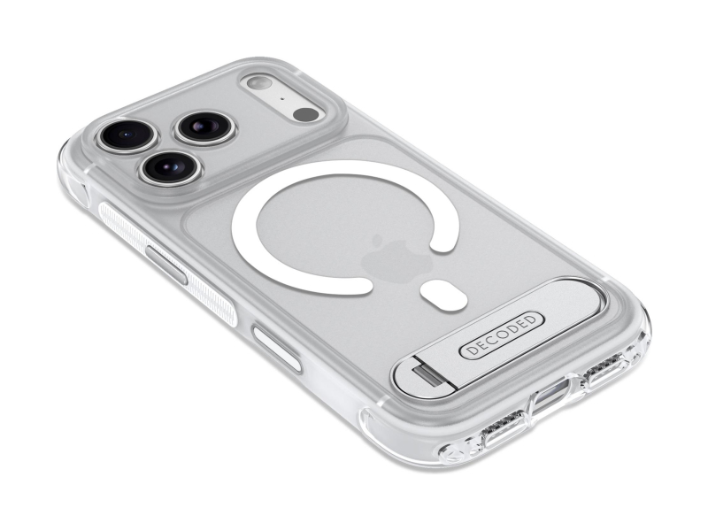 Decoded AntiMicrobial Hybrid Stand Backcover do iPhone 18 Pro Max Ma