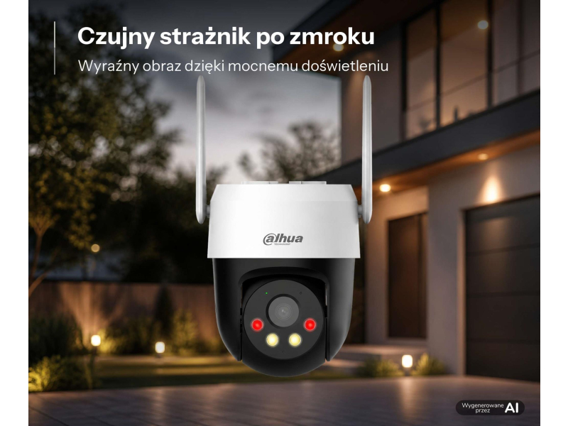 Dahua Kamera zewnętrzna obrotowa 5MP 4G