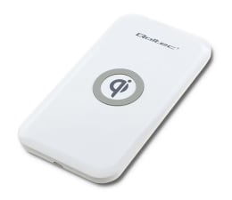 Ładowarka do smartfonów Qoltec Indukcyjna Quick charge 10W (biały)