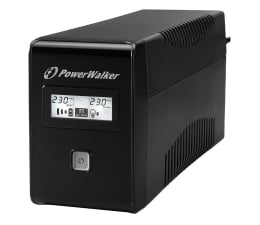 Zasilacz awaryjny (UPS) Power Walker LINE-INTERACTIVE (850VA/480W, 2x Schuko, LCD, AVR)