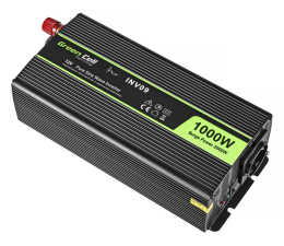 Przetwornica samochodowa Green Cell Przetwornica napięcia 12V na 230V 1000W/2000W