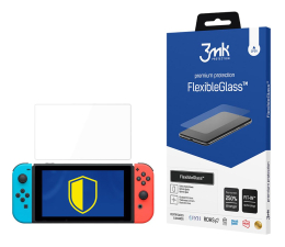 Etui i folia do konsoli 3mk Szkło Flexible Glass do Konsoli Nintendo Switch