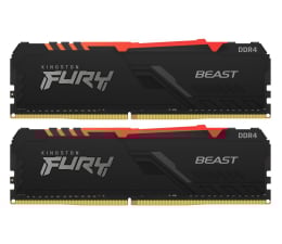 Pamięć RAM DDR4 Kingston FURY 16GB (2x8GB) 3600MHz CL17 Beast RGB