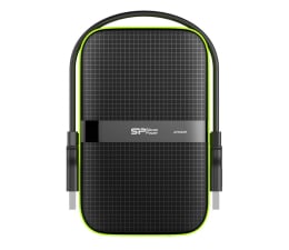 Dysk zewnętrzny/przenośny Silicon Power Armor A60 1TB 3.2 Gen. 1 Czarno-Zielony
