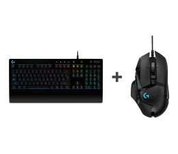 Zestaw klawiatura i mysz Logitech G502 + G213