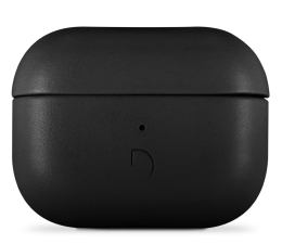 Etui na słuchawki Decoded Leather AirCase do AirPods Pro 2 black