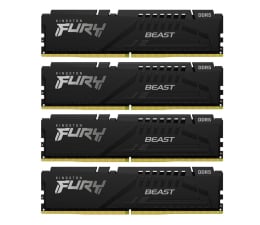 Pamięć RAM DDR5 Kingston FURY 128GB (4x32GB) 5600MHz CL40 Beast