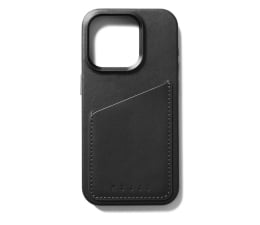 Etui / obudowa na smartfona Mujjo FullLeatherWallet Case iPhone 15 Pro MagSafe black