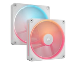 Wentylator do komputera Corsair iCUE LINK LX140R RGB White Dual Pack 2x140mm