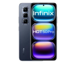 Smartfon / Telefon Infinix Hot 50 Pro 8/256GB Sleek Black 120Hz