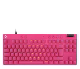 Klawiatura  przewodowa Logitech G PRO X TKL Rapid magenta