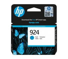 Tusz do drukarki HP 924 cyan do 400 str. Instant Ink