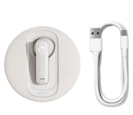 Zestaw słuchawkowy Baseus CM10 Wireless Earphone for Car White