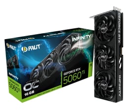 Karta graficzna NVIDIA Palit GeForce RTX 5060 Ti Infinity 3 OC 16GB GDDR7 DLSS4