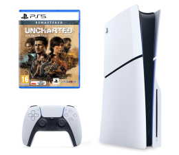 Konsola PlayStation Sony PlayStation 5 Slim + Uncharted: Kolekcja Dziedzictwo Złodzie