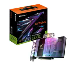 Karta graficzna NVIDIA Gigabyte GeForce RTX 5080 AORUS Xtreme Waterforce WB 16GB GDDR7 DLSS4