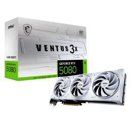 GeForce RTX 5080 Ventus 3X OC White 16GB GDDR7 DLSS4