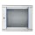 Szafa RACK ExtraLink Wisząca 19" 9U 600x450mm (szara)