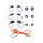 JBL OUTLET - Reflect Mini NC Niebieskie - 1147830 - zdjęcie 8