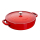 Staub żeliwna do duszenia z pokrywką 24 cm, czerwona - 1023606 - zdjęcie