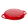 Staub Okrągła żeliwna grillowa z dwoma uchwytami 26 cm, czerwona - 1023654 - zdjęcie 2