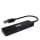 Hub USB Silver Monkey USB-A 4x USB 3.0 (Black)