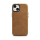 Etui / obudowa na smartfona iCarer Premium Leather Case Oil Wax do iPhone 14 Plus MagSafe) brąz